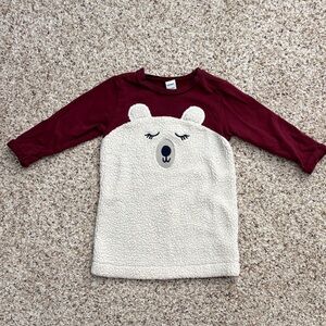 Old Navy Girls Bear Sweater Dress